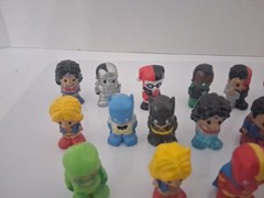 Lot Of 17 Ooshies Pencil Toppers – DC Comics Batman, Superman And More