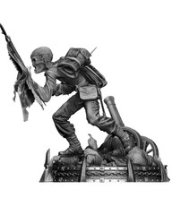 3D Printed Fan Art Iron Maiden Sculpture by Wicked3d