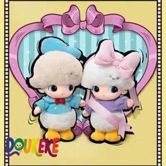 POP MART DIMOO WORLD Disney Series Vinyl Plush Toy Keyring Blind Box Figure Gift