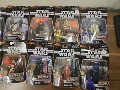 Box of 12 Star Wars Heroes Villains Collection Episode 3 Figures 2006