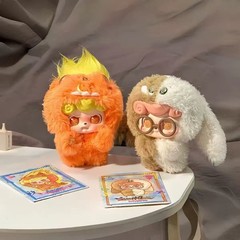 Jotoys Q.kid Emotional Hairy Monsters Plush Blind Box Confirmed Figure Gift New