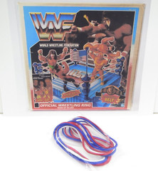 REPLACEMENT ROPES VINTAGE 1990’s HASBRO WWF WRESTLING RING – PRE-TIED