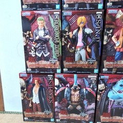 One Piece Film Red DXF Figure 18 Complete Full Set Uta Shanks Luffy Banpresto