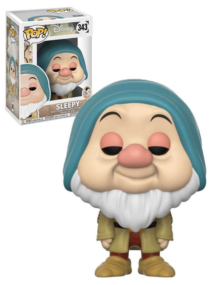 Funko POP! Disney Snow White And The Seven Dwarfs #343 Sleepy – New, Mint