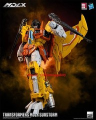 Threezero MDLX transforming Sunstorm 7.9in Limited Collectible Action Figure
