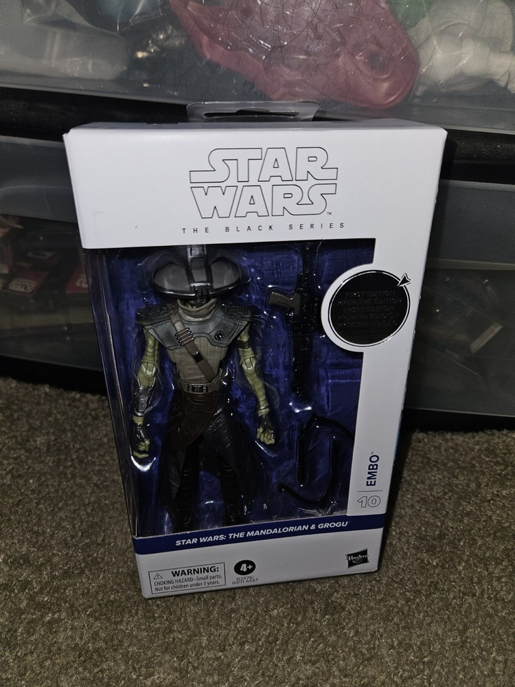 STAR WARS Black Series 6″ Embo First Edition NIB