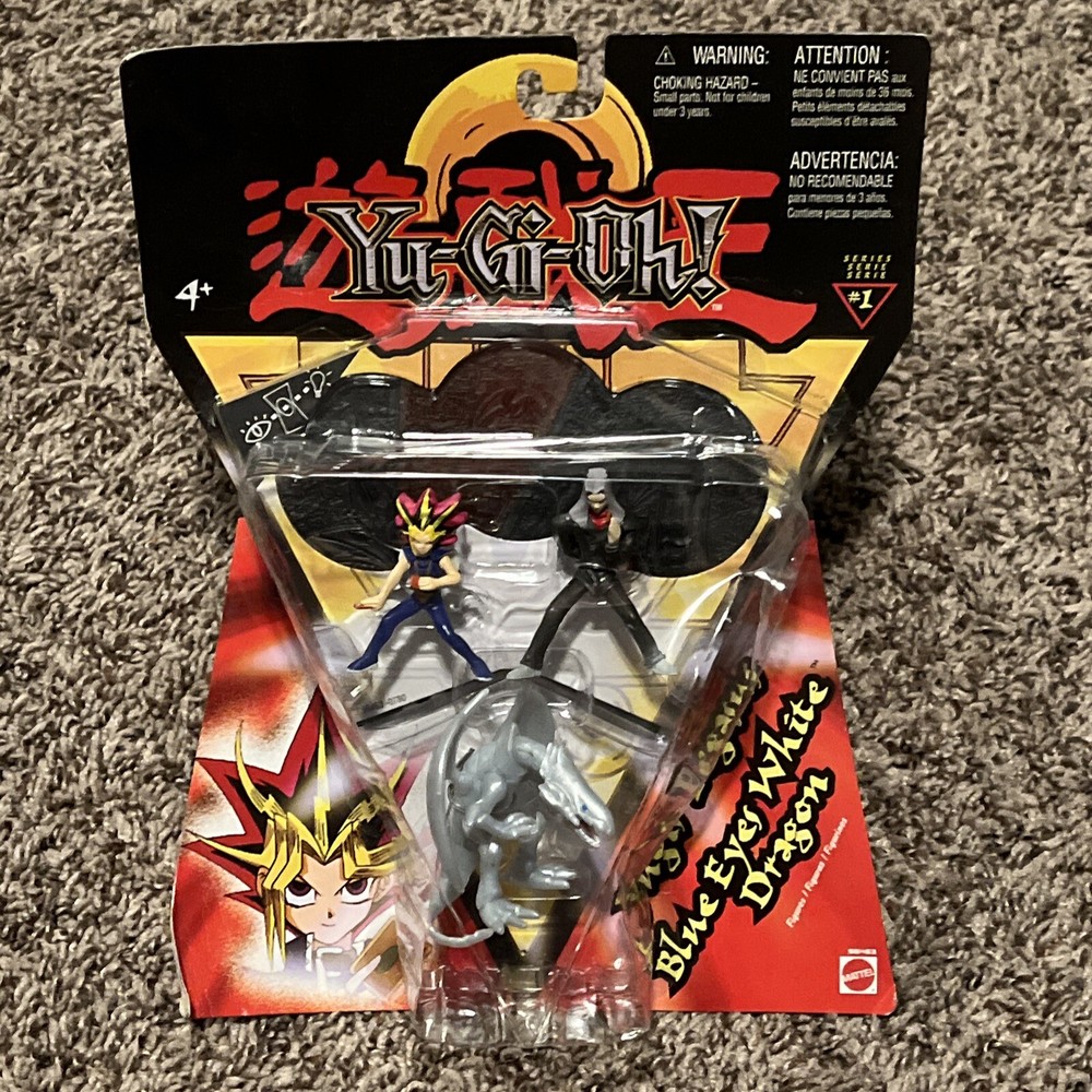 Yu-Gi-Oh! Yugi, Pegasus, Blue Eyes White Dragon Figure 3 Pack (Series 1)