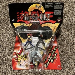 Yu-Gi-Oh! Yugi, Pegasus, Blue Eyes White Dragon Figure 3 Pack (Series 1)