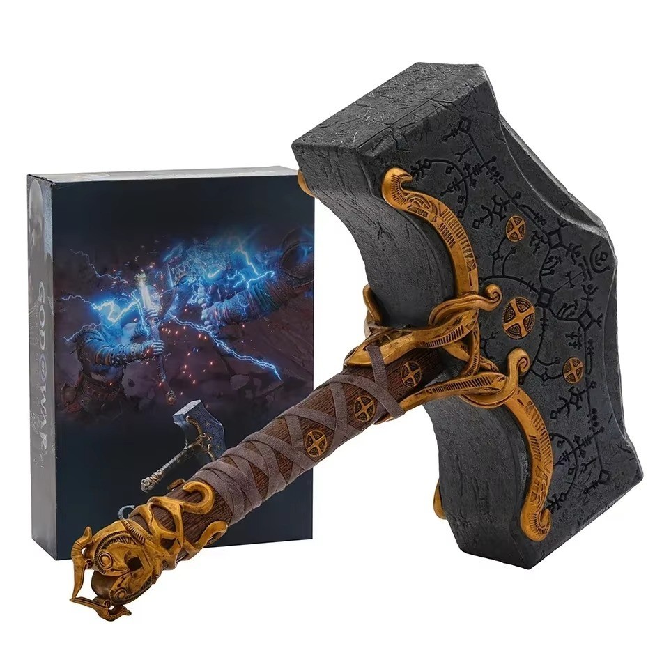 God of War 5 Ragnarok Kratos Hammer Collector’s Edition 29x39cm