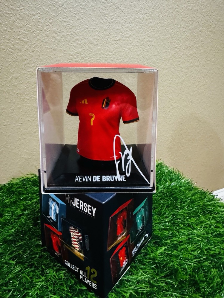 My Jersey Kevin De Bruyne Soccer Figurine Red Boxed 2026 Home Mini Jersey