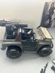 VINTAGE 1993 ACTION MAN 4X4 JEEP RHINO XT-71 Snake Eyes Xtra