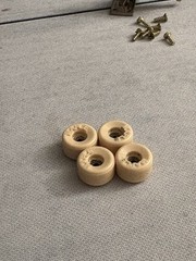Maple Bowls Fingerboard Wheels Tan
