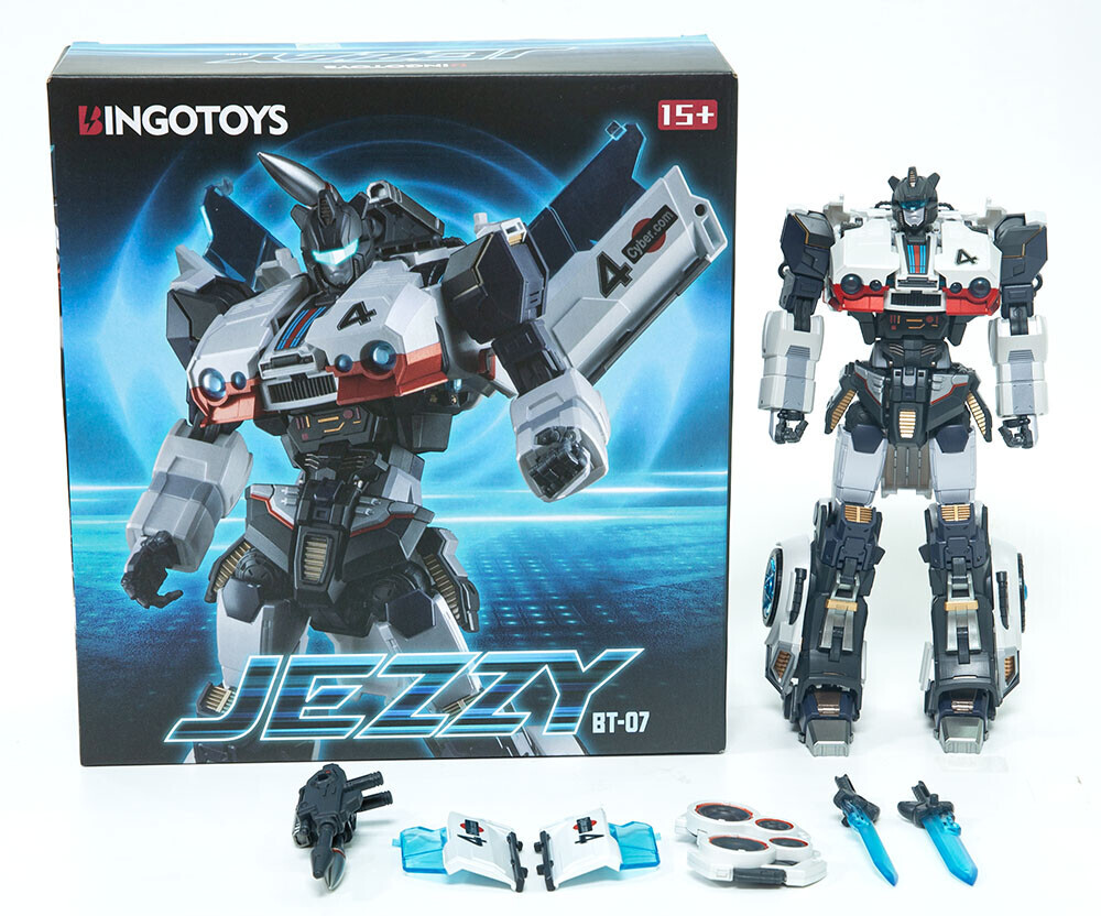 BingoToys Jazz BT-07 Super Soldier Jezzy Meister Action Figure toy in stock