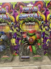 MOTU x TMNT Turtles Of Grayskull – Leonardo Raphael Donatello Michelangelo LOT