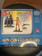 SUPER FRIENDS TV SHOW BATMAN & SCARECROW ACTION FIGURE SET DC DIRECT NEW MIB NOS