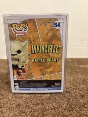 Funko Pop! Comics Invincible Battle Beast #54 Vinyl Figurine w/ Protector Case
