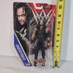 WWE Mattel Summer Slam 1998 – Undertaker Action Figure 2015 READ Card Issue