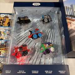 Fisher Price SDCC 2015 2016 DC Super Friends Minis Thomas & Friends Sets