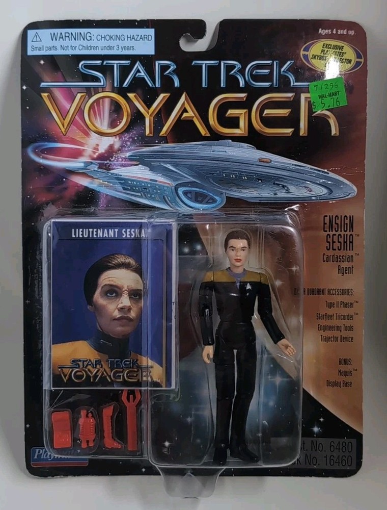 Seska Cardassian Agent Action Figure Star Trek Voyager Series 4 Playmates Sealed