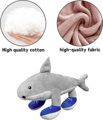 Italian Brainrot Tung Tung Tung Sahur 18inch Tralalero Tralala Plush Meme Plush