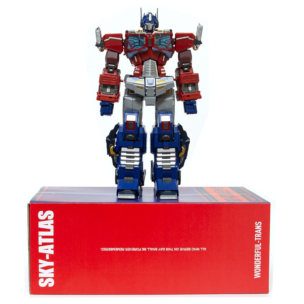 Wonderful-Trans WT-02 WT02 Sky Atlas Commander OP. Prime IDW Action Figure toy