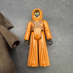 Vintage 1977 Star Wars Jawa Figure with Original Cloth Cape Kenner No Blaster