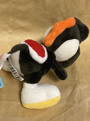 KPS Sanei Mario Yoshi’s Island DS 5” Black Yoshi Plush Toy Nintendo 2009