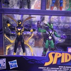 Marvel Spider-Man Venom vs Epic World of Action Web-Slinging Showdown