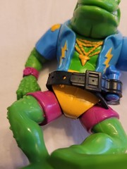 Vintage TMNT Genghis Frog 1989 100% COMPLETE