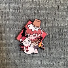 Pop Mart Hirono Magnet, 2″, Pre-Owned, Mint Condition, No Packaging, Metal