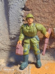 4 Guts! Green Berets Canned Heat Grunt Vtg Action Figure Lot Mattel 1986 1988 2″