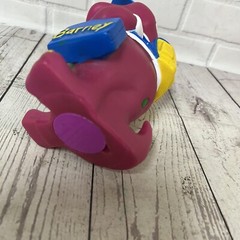 Vintage 1992 Lyons Group Barney Purple Dinosaur Coin Piggy Bank Back to School