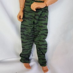 Vintage Hasbro 1996 GI Joe 12″ Action Figure in Uniform with Camo Pants