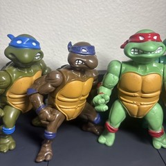 2013 TMNT Leonardo Donatello Raphael Figure Lot Teenage Mutant Ninja Turtles