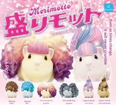 Qualia Blind Box Gacha Guinea Pig Glam Hair Mini Animal Figure 1 Random Toy