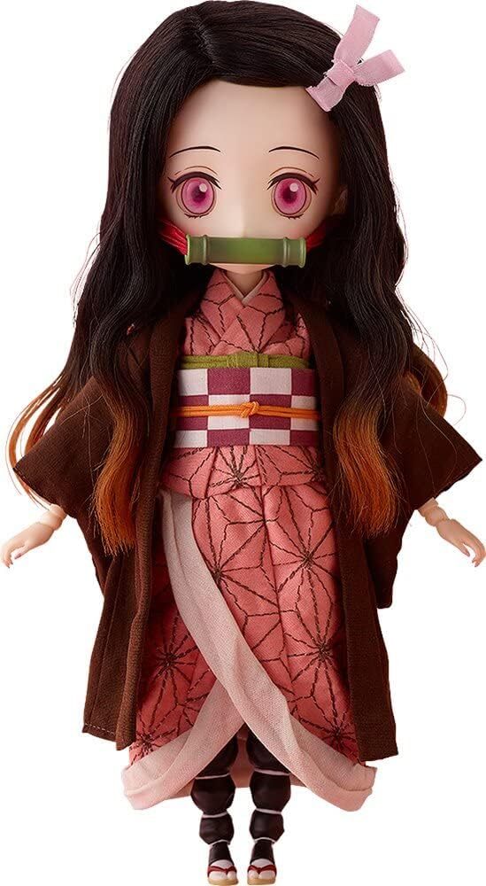 (NEW) Harmonia humming Demon Slayer Kimetsu Nezuko 9.1in Anime Articulated Doll
