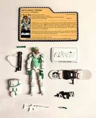 GI Joe Collectors Club Loose Lot Complete Iceberg, Rock N Roll, & Dr Mindbender