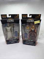 2X Marvel GORR , MIGHTY THOR Action Figures Love And Thunder Hasbro