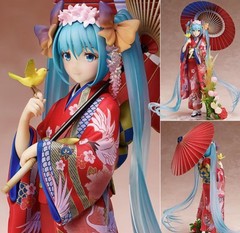 12″ Kimono Stronger Hatsune Miku Umbrella PVC Collectible Anime Action Figure