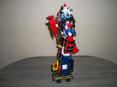 VINTAGE 1982 Bandai 100% COMPLETEVOLTRON 1 DAIRUGGER 15 INCH VEHICLE FORCE TEAM
