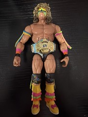 WWE Ultimate Warrior Elite Hall of Fame Series 1 Mattel Wrestling Action Figure