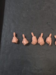 Valaverse Action Force “4 sets of Bare Hands” ONLY” for 6″ Action Figures