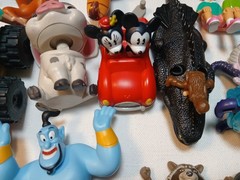Large Lot Of Disney Small Toy Lot Toy Story/monsters Inc. Al ittle Of Everything