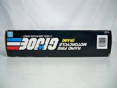 K26i47711 RAM MOTORCYCLE W/ BOX & UNUSED DECALS COMPLETE 1982 VINTAGE HASBRO