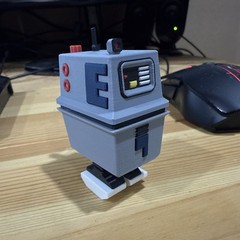 Star Wars Gonk GNK Droid 50mm (1:18/3.75” Scale) Poseable 3D Printed
