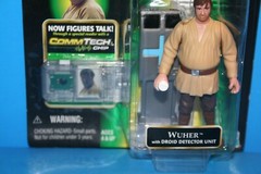 STAR WARS 1999 POTF MINT ON CARD WUHER BARTEN DETECTOR UNIT FIGURE WEAPON HASBRO