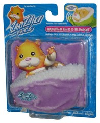 Zhu Zhu Pets Hamster (2008) Cepia Bed & Blanket Cloth Accessory – (Damaged Pack