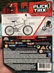 1-Flick Trix Redline RL 7.1 Finger Bike White New in package Sealed Rare 2009