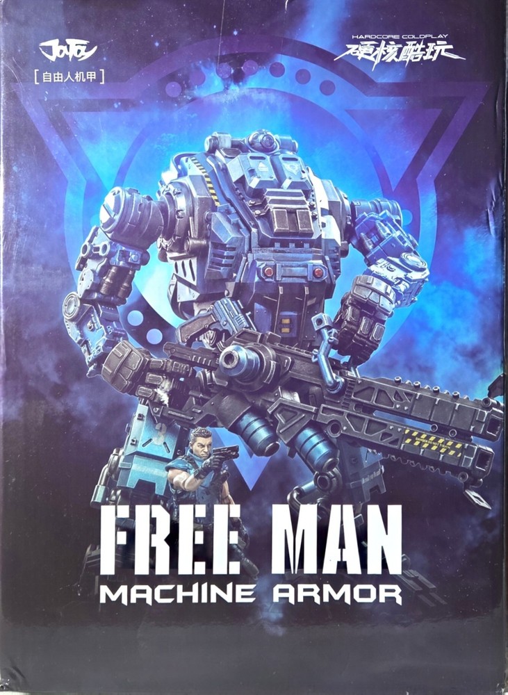 Joytoy 1/25 Blue Freeman Machine Armor Mecha Action Figure US Seller