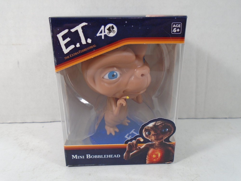 CULTURE FLY–3″ E.T. EXTRA TERRESTRIAL BOBBLEHEAD FIGURE (NEW) 40th ANNIVERSARY